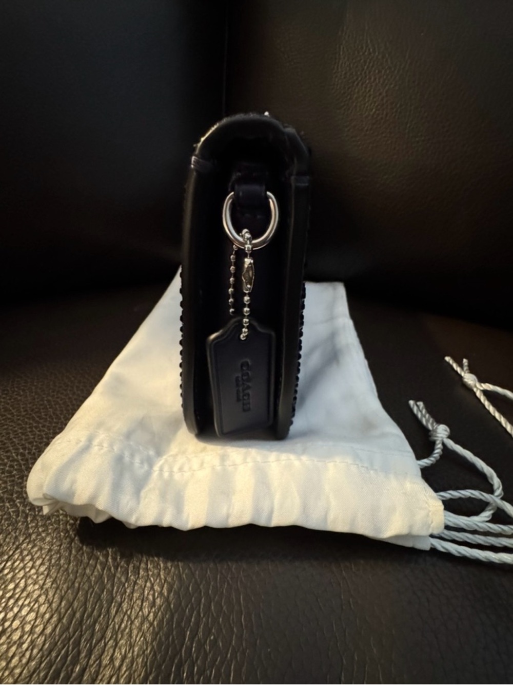 ππCoach Penn Shoulder Bag With Crystal NWT (priced to sell)π - Picture 3 of 8